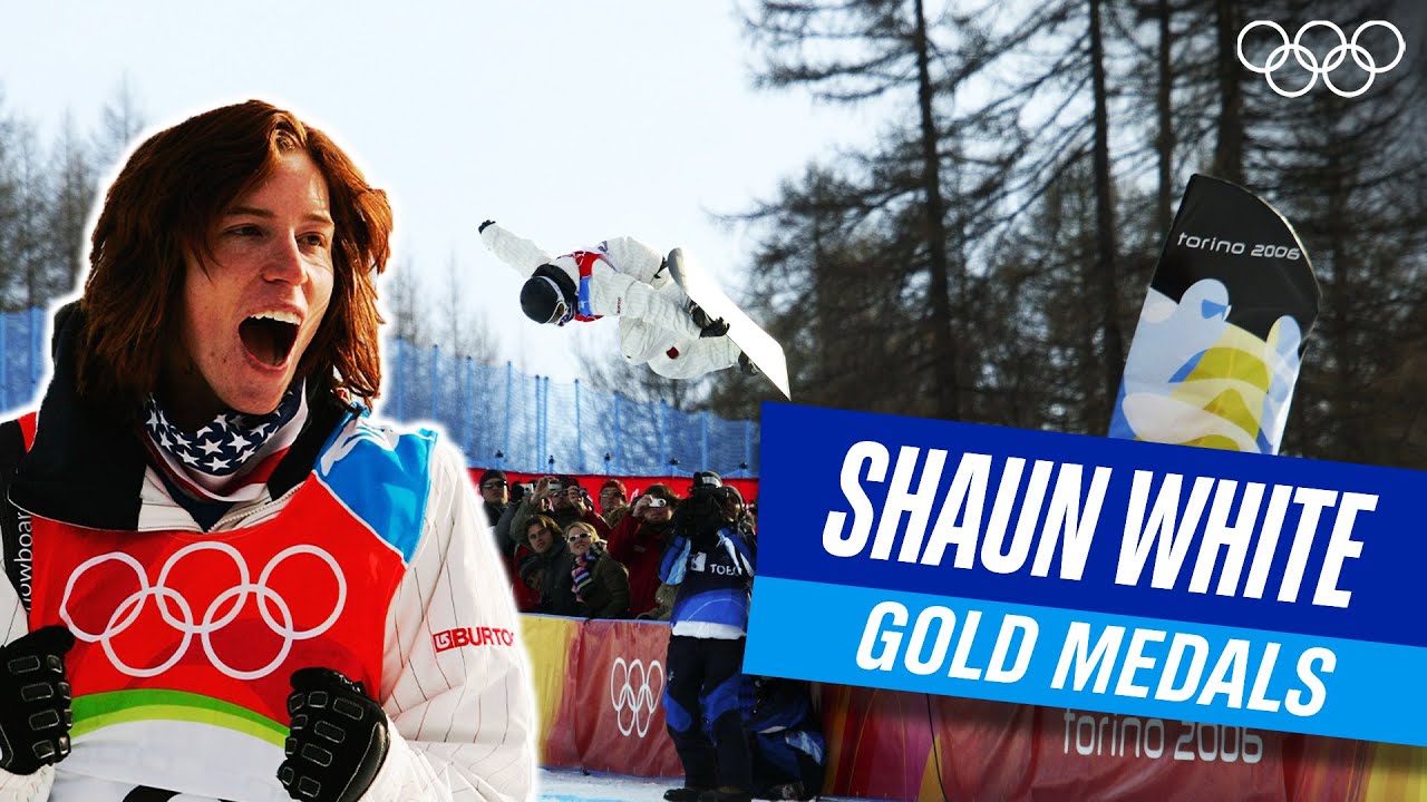 🇺🇸 ALL of Shaun White's Gold Medal Runs at the Olympics! 🥇🏂