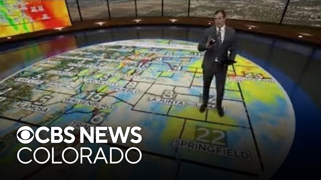 Denver on the edge of late summer arctic blast