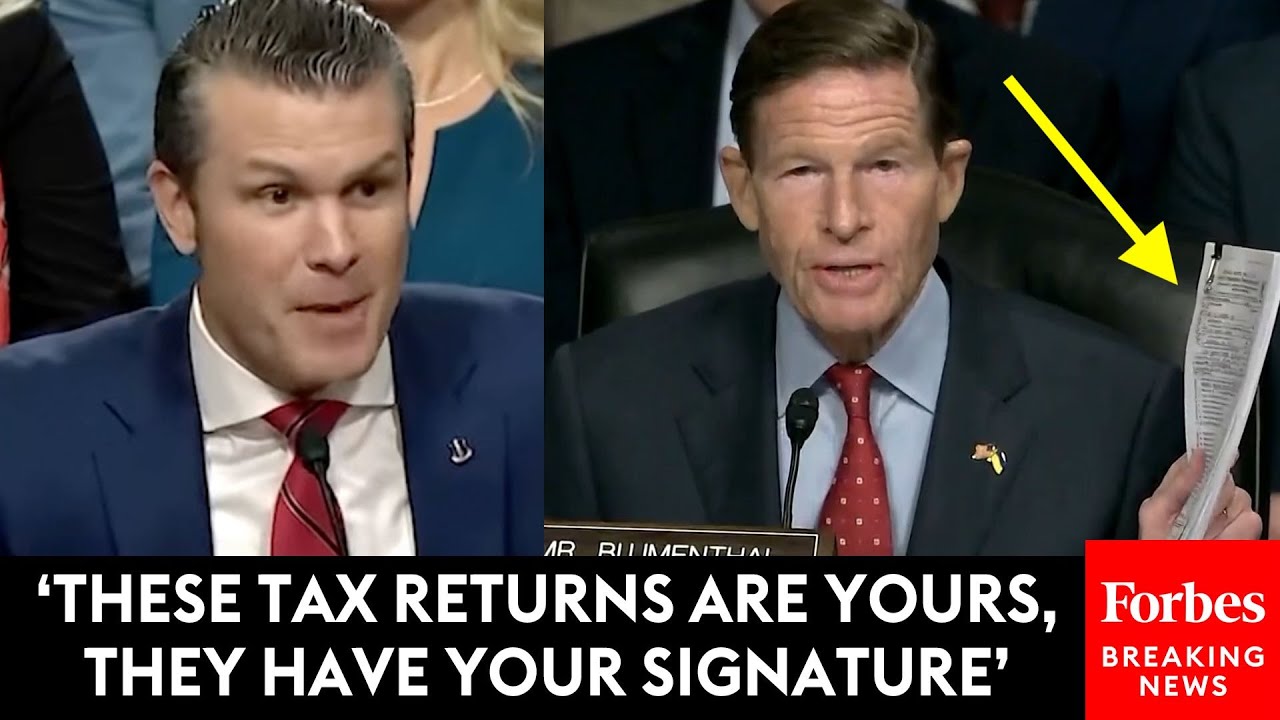 Richard Blumenthal Presses Pete Hegseth About 'Financial Mismanagement' Of Veterans Group