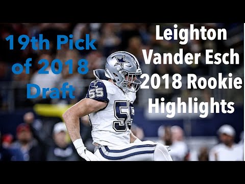 Leighton Vander Esch Rookie Highlights