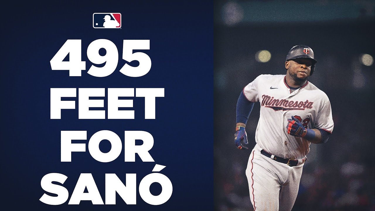 495 FEET!!! Miguel Sanó launches the longest homer of the season so far!