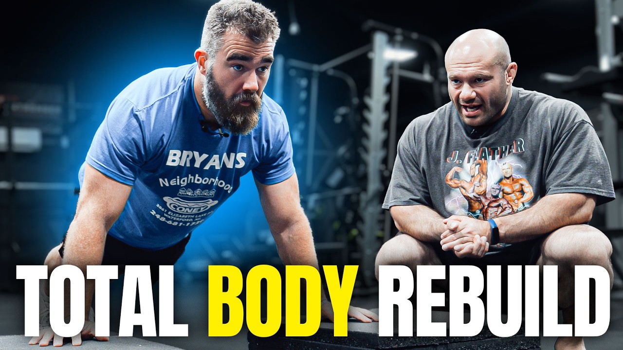 NFL Legend Jason Kelce's Brutal Physique Makeover Plan