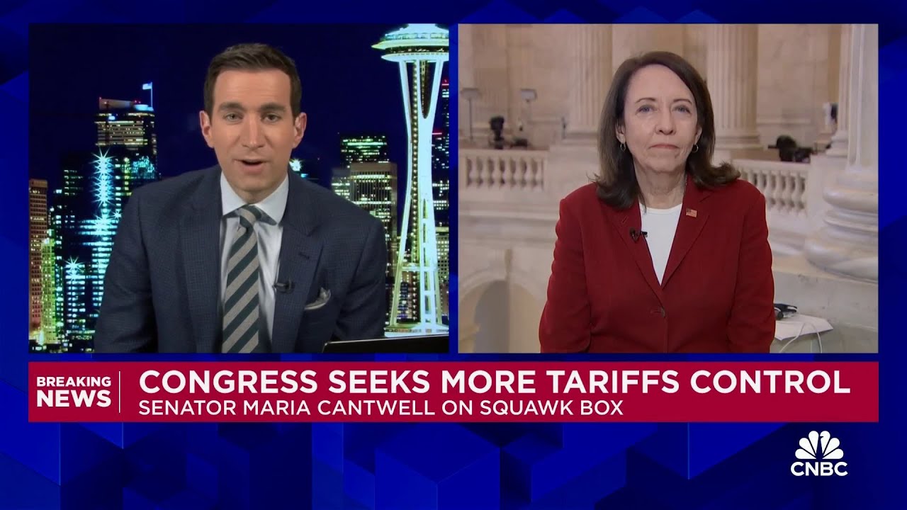 Sen. Maria Cantwell on Trump tariffs: Congress should have some say in this