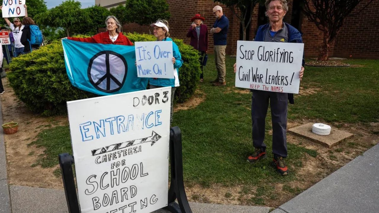 Virginia school board restores Confederate leaders’ names to two schools