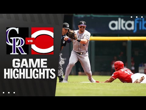 Rockies vs. Reds Game Highlights (7/13/25) | MLB Highlights