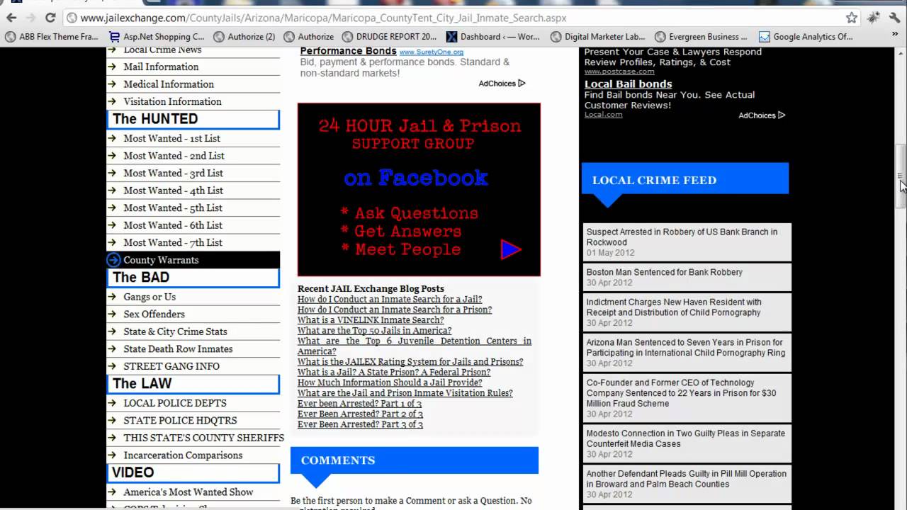 Maricopa County Inmate Search - Maricopa County Jail