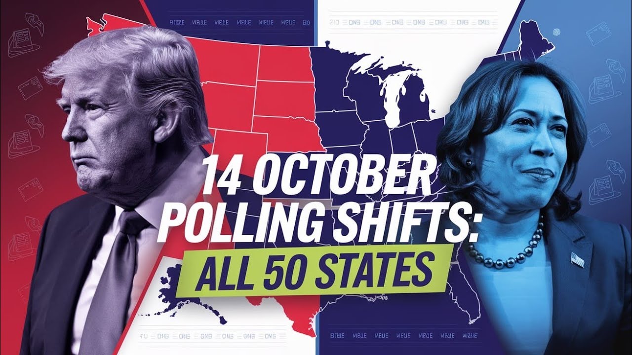 Trump vs. Harris: Latest Polls on October 14  Which States Are Shifting?