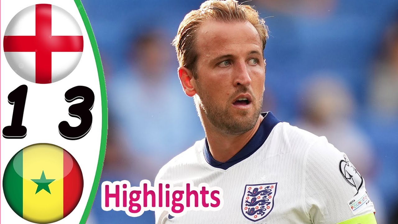 England vs Senegal 1-3 || Highlights & All Goals || International Friendly Match 2025