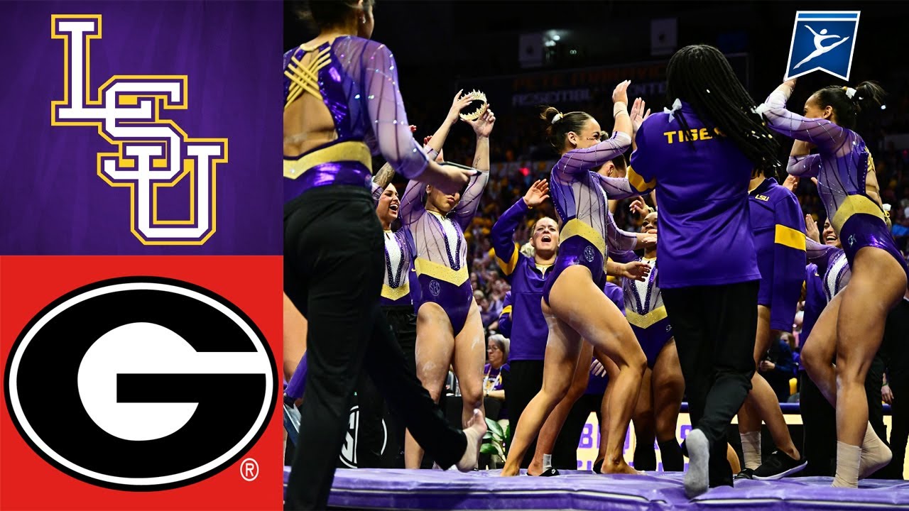 LSU vs Georgia Full Game Women's College Gymnastics 2025