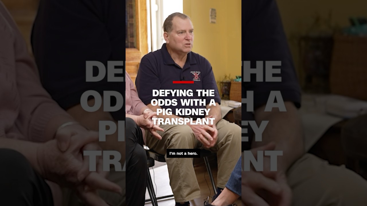 Defying the odds with a pig kidney transplant