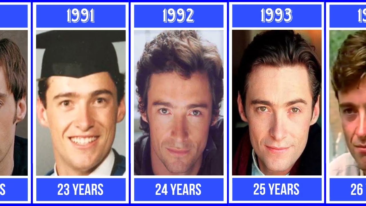 Hugh Jackman Age [1985 - Now] Transformation