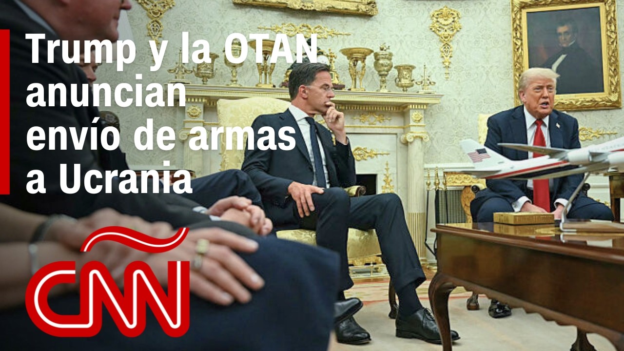 Trump anuncia plan para enviar armas a Ucrania y da a Rusia nuevo plazo para alcanzar la paz