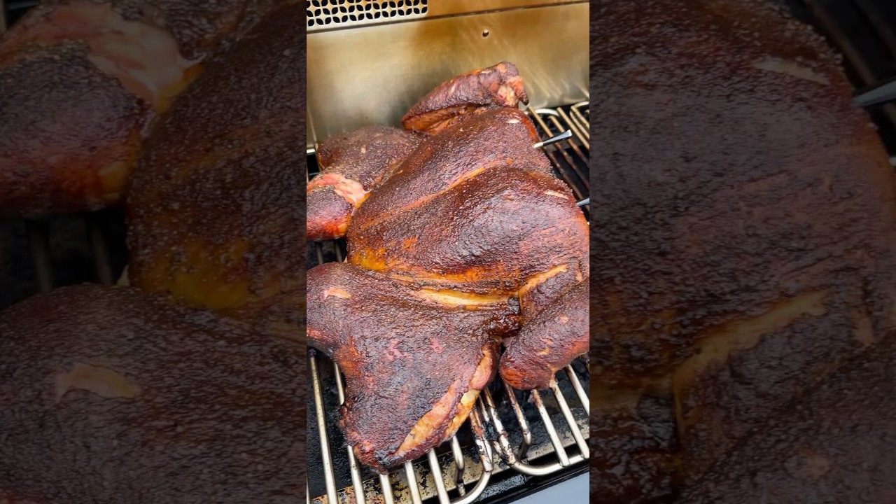 Smoked Turkey on the Traeger Timberline XL #bbq