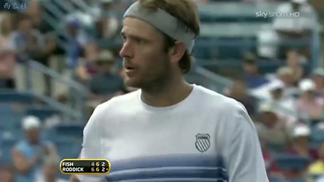 Mardy Fish vs Andy Roddick - 2010 Cincinnati SF Highlights