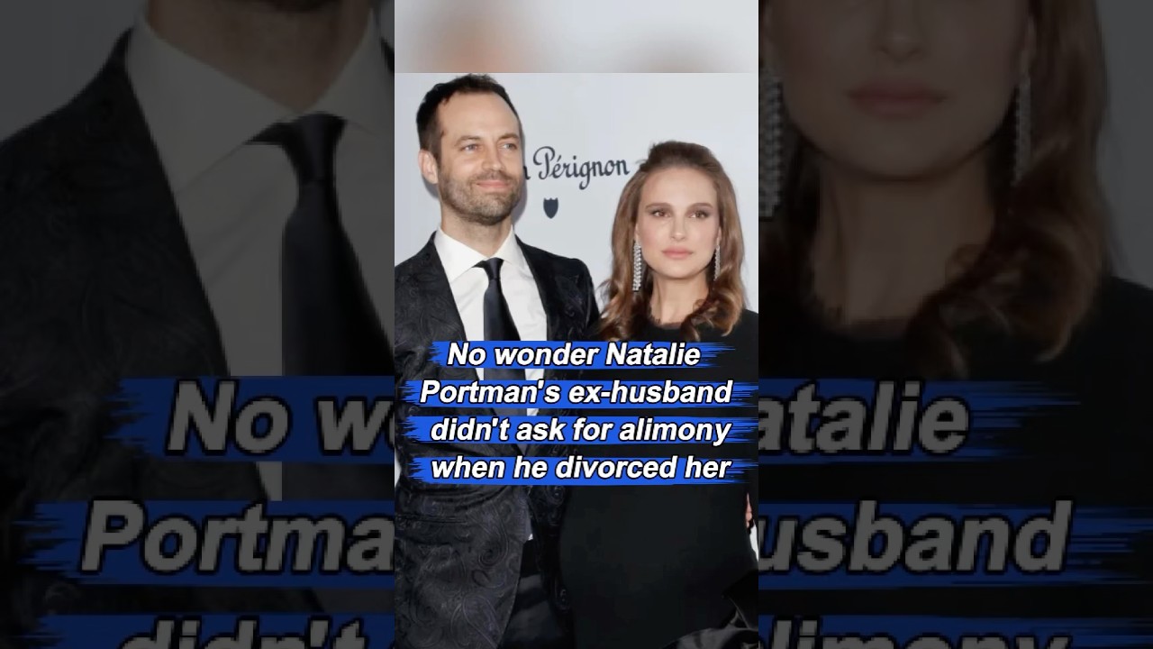 No wonder Natalie Portman's ex-husband didn't ask for alimony when he divorced her.#celebrity #usa