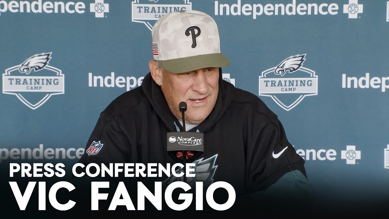 Eagles Press Conference: Vic Fangio | August 4, 2025