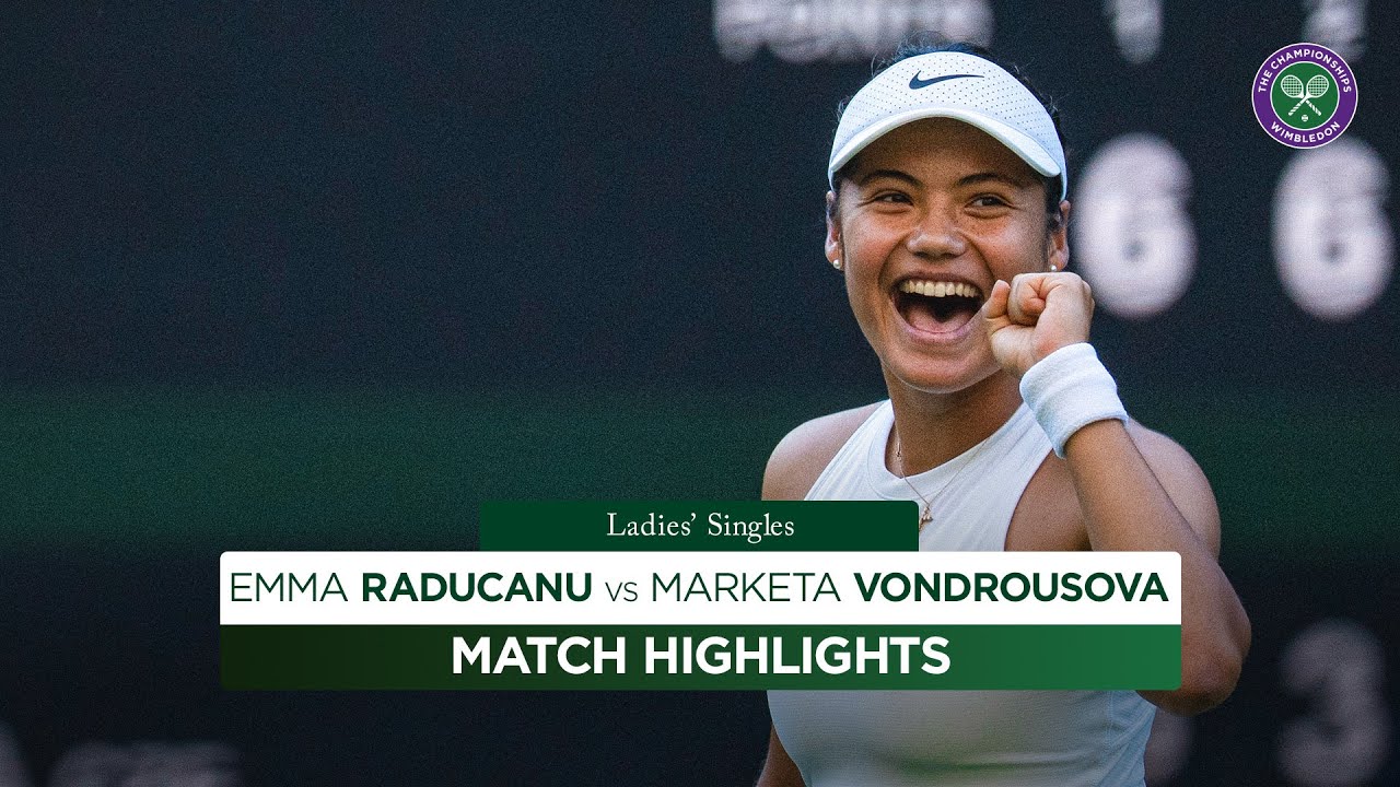 Is Emma back to her best? | Emma Raducanu vs Marketa Vondrousova | Highlights | Wimbledon 2025