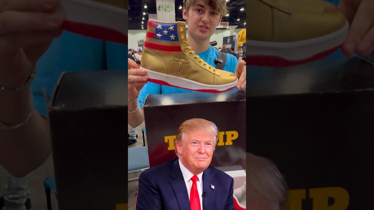 Would you buy Donald Trump sneakers for $5,550???
