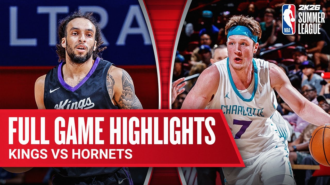 KINGS vs HORNETS | NBA SUMMER LEAGUE CHAMPIONSHIP | FULL GAME HIGHLIGHTS | July 20, 2025