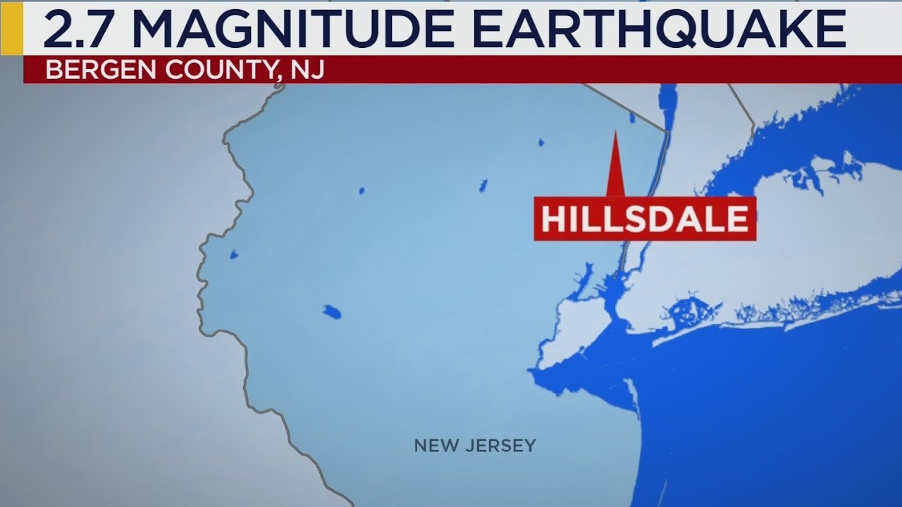 Second earthquake hits New Jersey