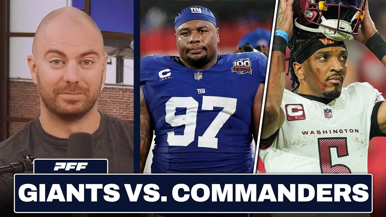 New York Giants vs. Washington Commanders Preview & Prediction | PFF