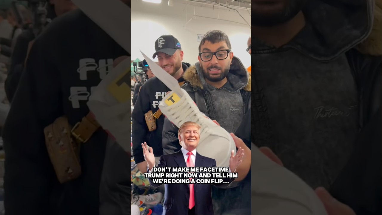 Should Cool Kicks buy the Donald Trump sneakers?? 👀
