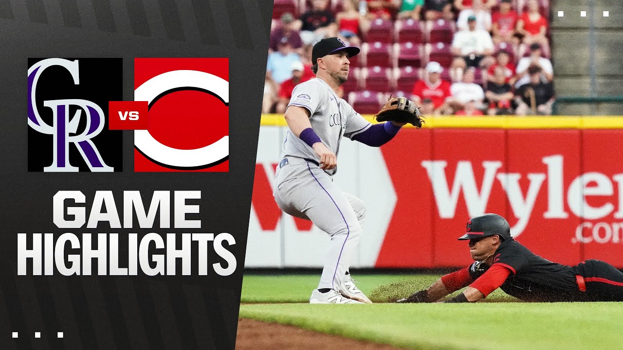 Rockies vs. Reds Game Highlights (7/11/25) | MLB Highlights