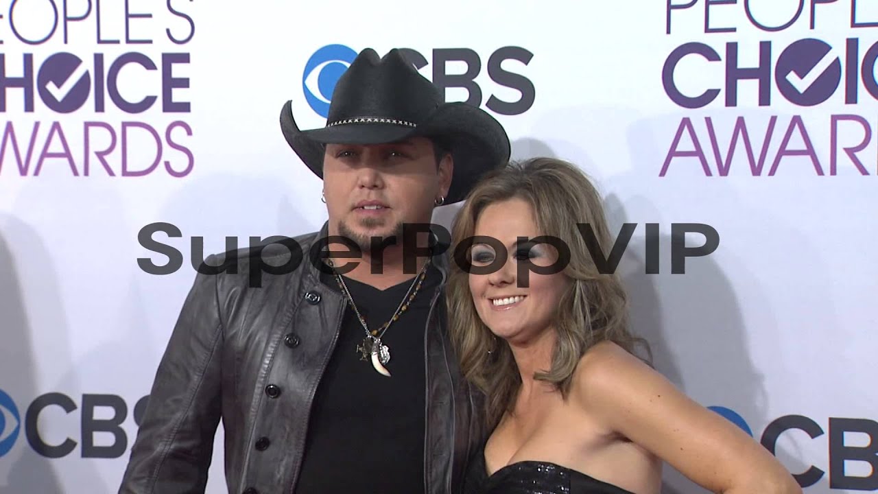 Jason Aldean, Jessica Aldean at People's Choice Awards 20...