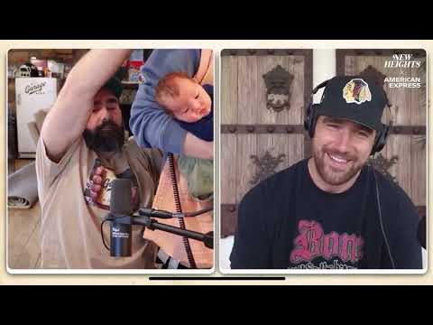 ❤️ So Cute! Jason Kelce Shows Travis Kelce his New Baby Niece Finn for 1st Time