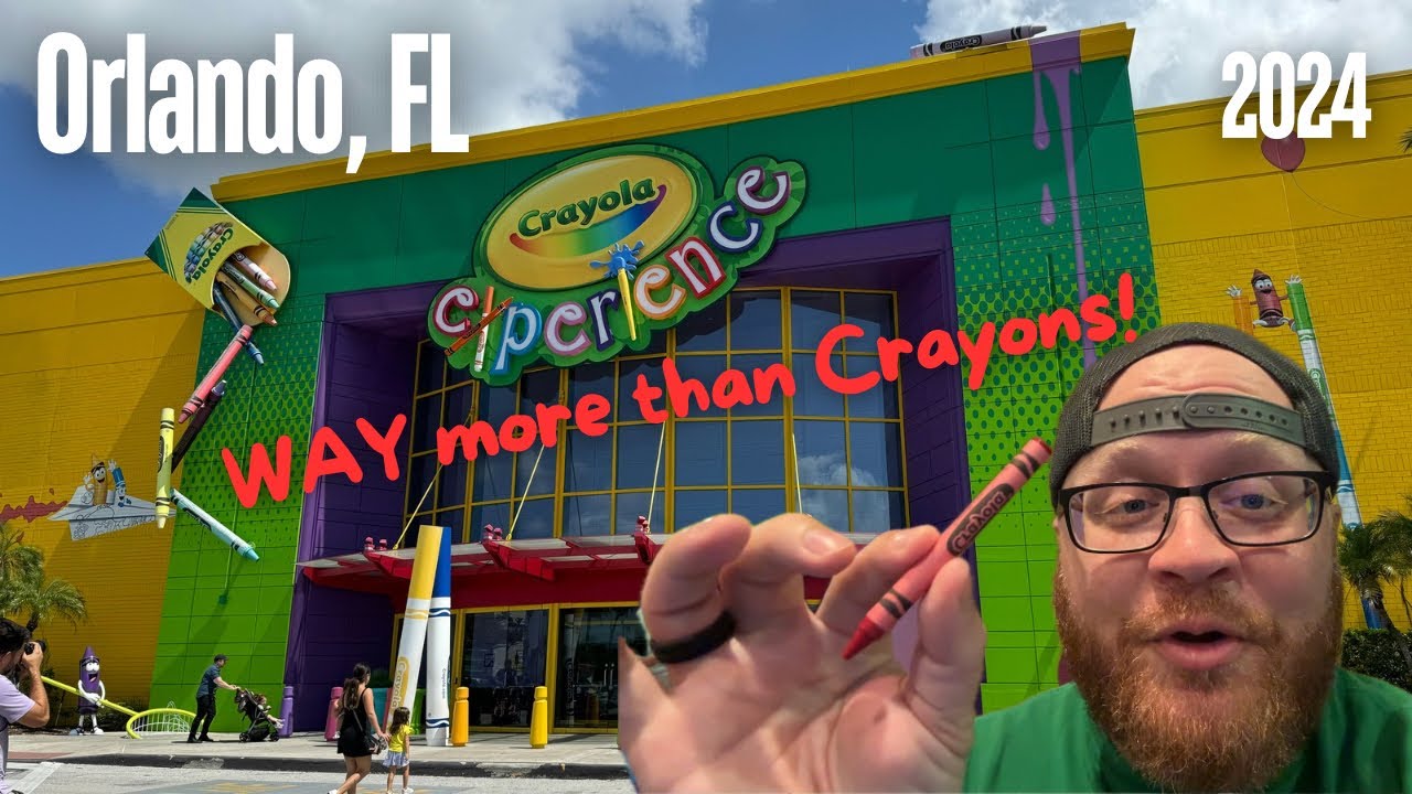 Full Tour of the Crayola Experience Orlando - Orlando, FL 2024