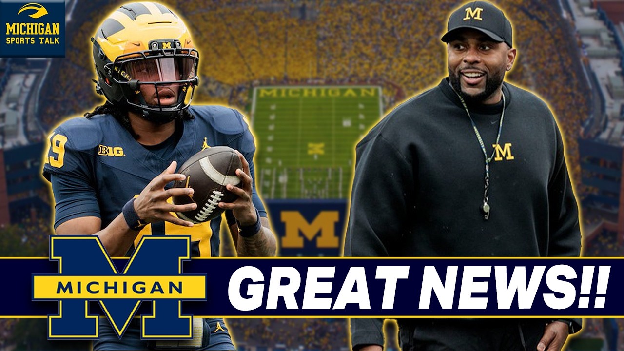 Michigan Gets GREAT News on Sign Stealing Saga, + NEW Commit, B1G Preseason Media Poll, & More!!