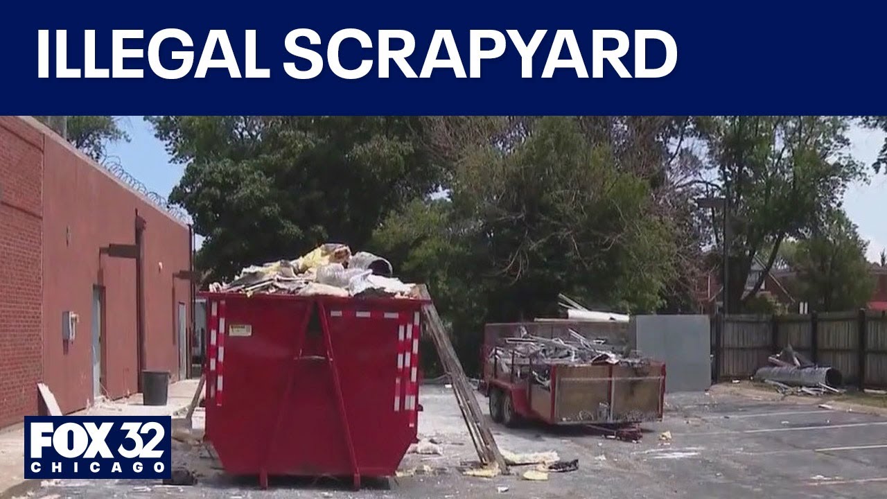 Chicago alderman shuts down illegal scrapyard operation on South Side