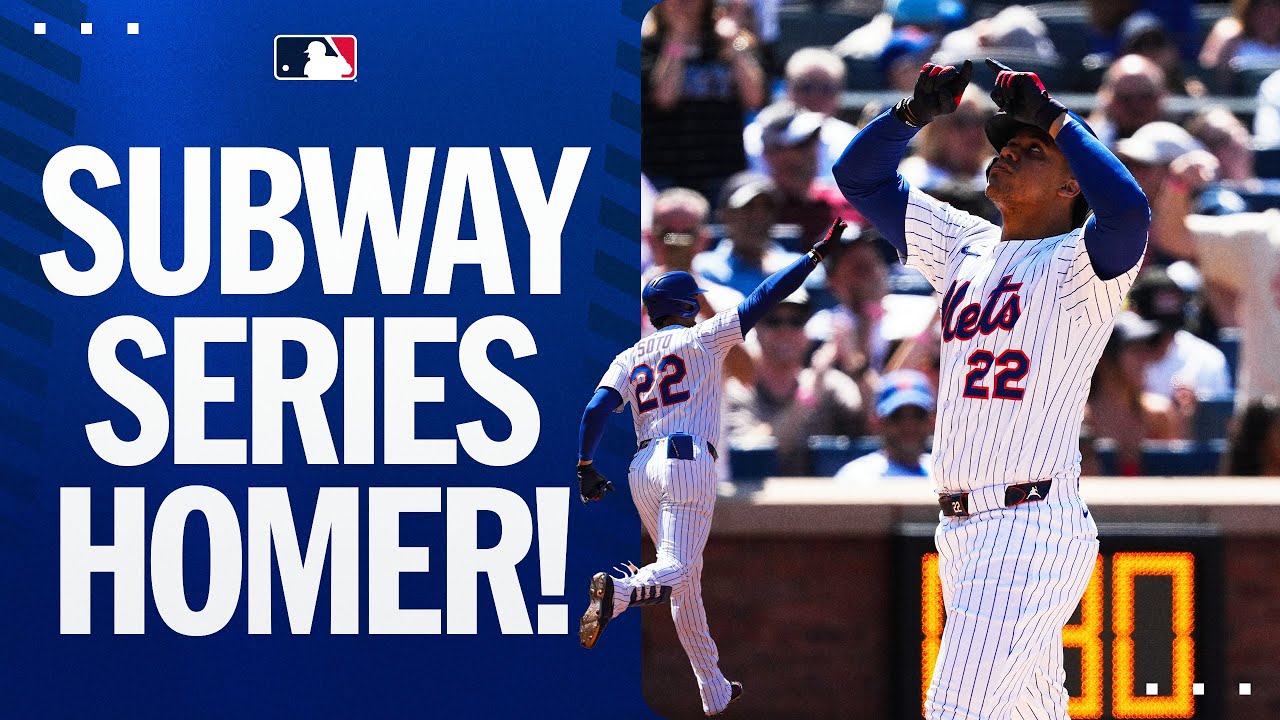 JUAN SOTO 💥 Subway Series homer for the NEW YORK METS!