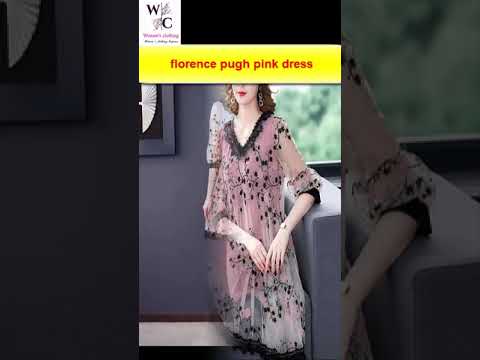 florence pugh pink dress