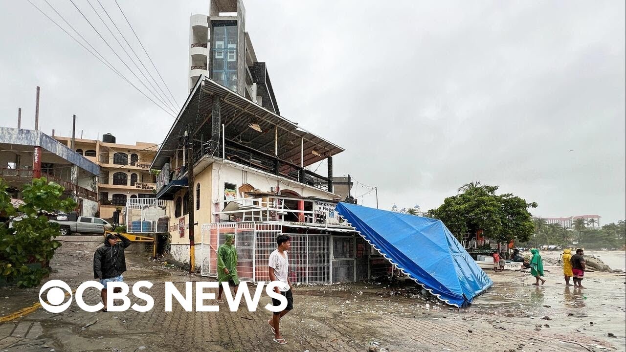 Hurricane Erick makes landfall in Mexico as Category 3 storm, extreme weather grips U.S.