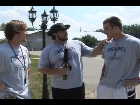 Rare Footage: Jason Kelce Interviews Travis Back in College