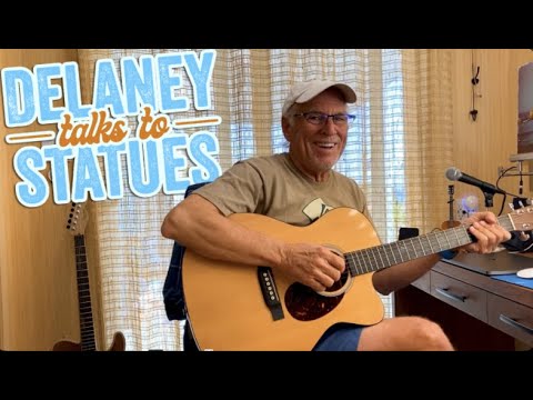 Jimmy Buffett - Delaney Talks To Statues - Directed by Delaney