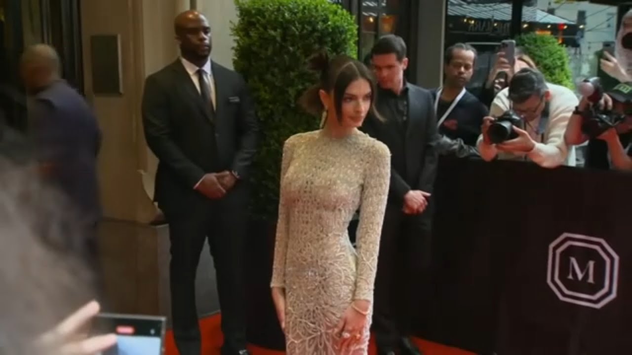 2024 Met Gala: Emily Ratajkowski at Mark Hotel