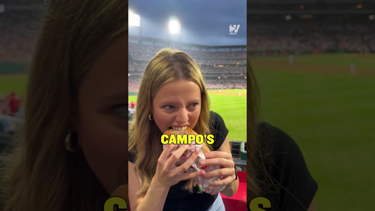 Do the Phillies have the BEST stadium food in the MLB? 🤔