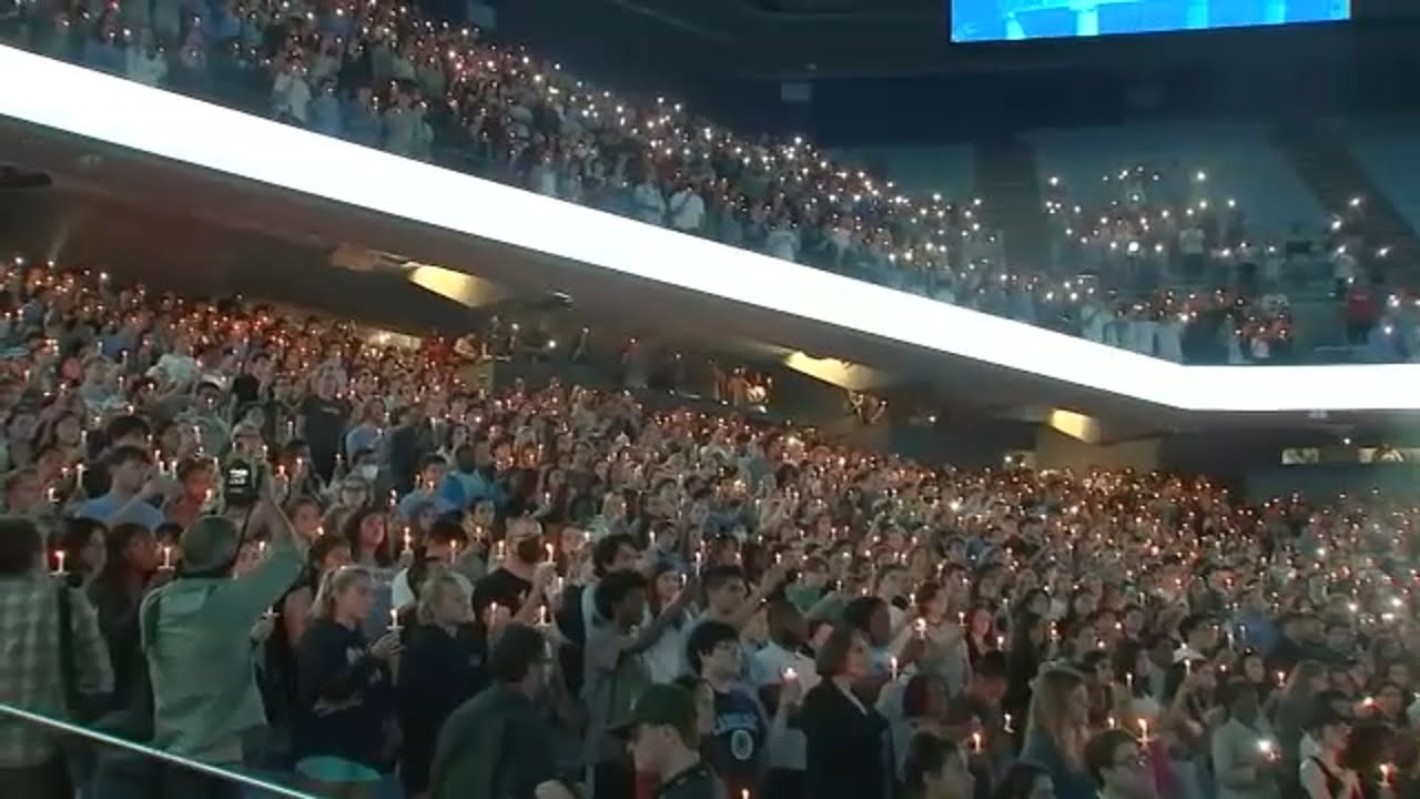 Thousands attend candlelight vigil for Dr. Zijie Yan at UNC Chapel Hill
