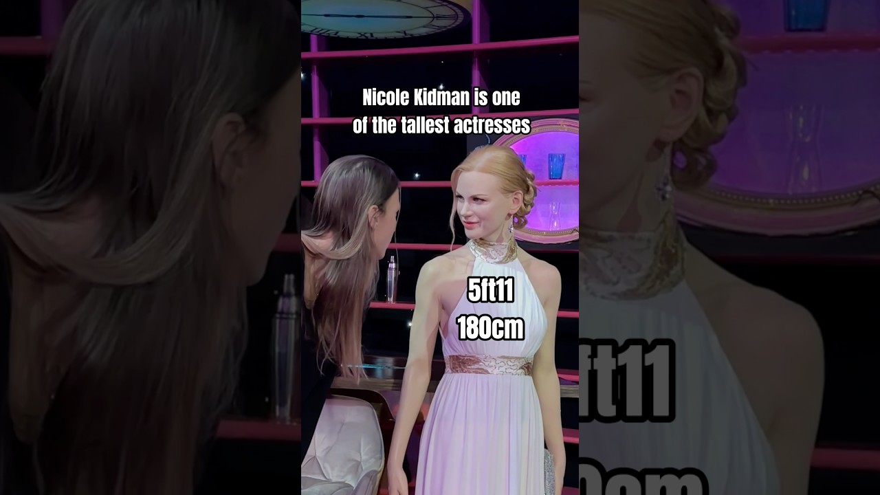 Nicole Kidman is one of the tallest Hollywood actresses. #tallgirl #tallwoman #nicolekidman