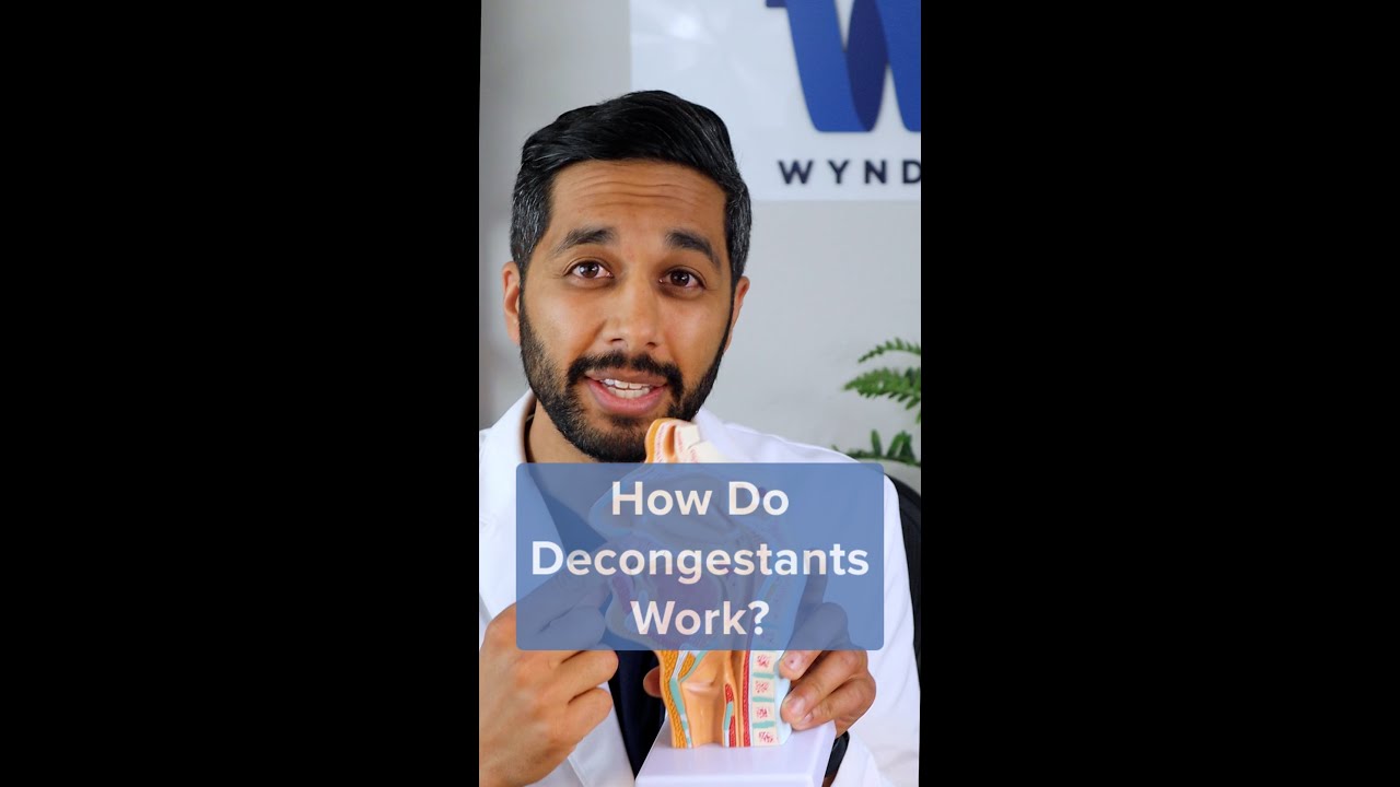 How Do Decongestants Work? #shorts