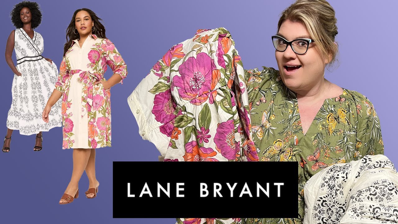 Lane Bryant Plus Size Try On Haul: Spring Ready Plus Size Dresses, Outfits, and More! *Unsponsored*