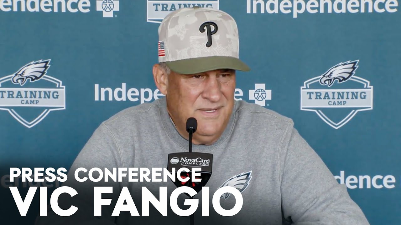 Eagles Press Conference: Vic Fangio | July 24, 2025
