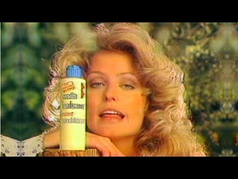 Wella Balsam Shampoo with Farrah Fawcett (Commercial, 1974)