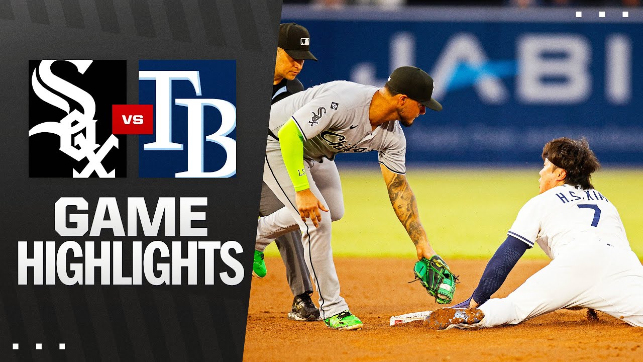 White Sox vs. Rays Game Highlights (7/21/25) | MLB Highlights