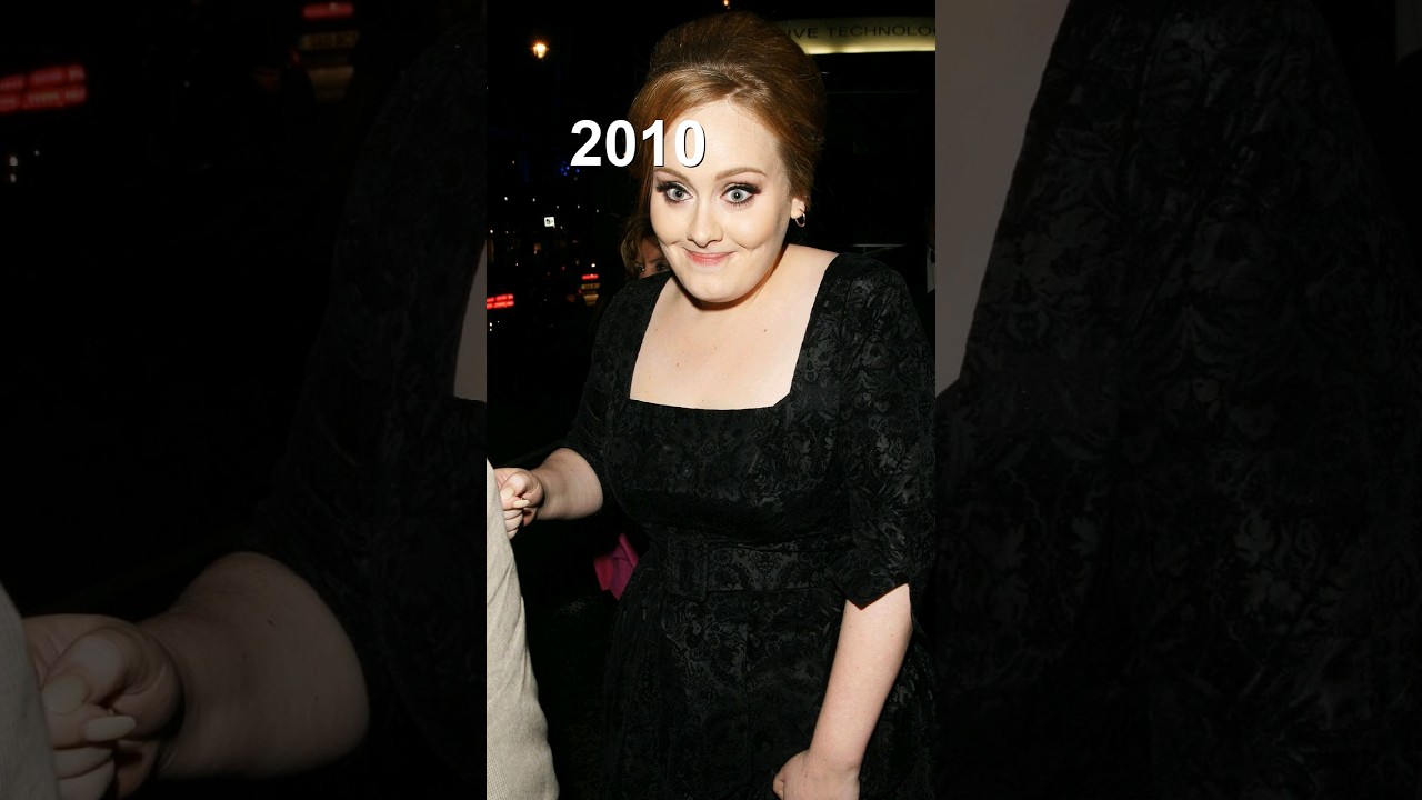 Adele - Transformation Through the Years (2007-2023) #shorts #adele