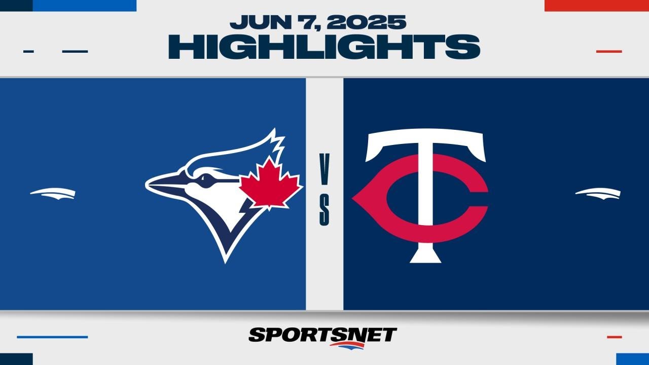 MLB Highlights | Blue Jays vs. Twins - June 7, 2025