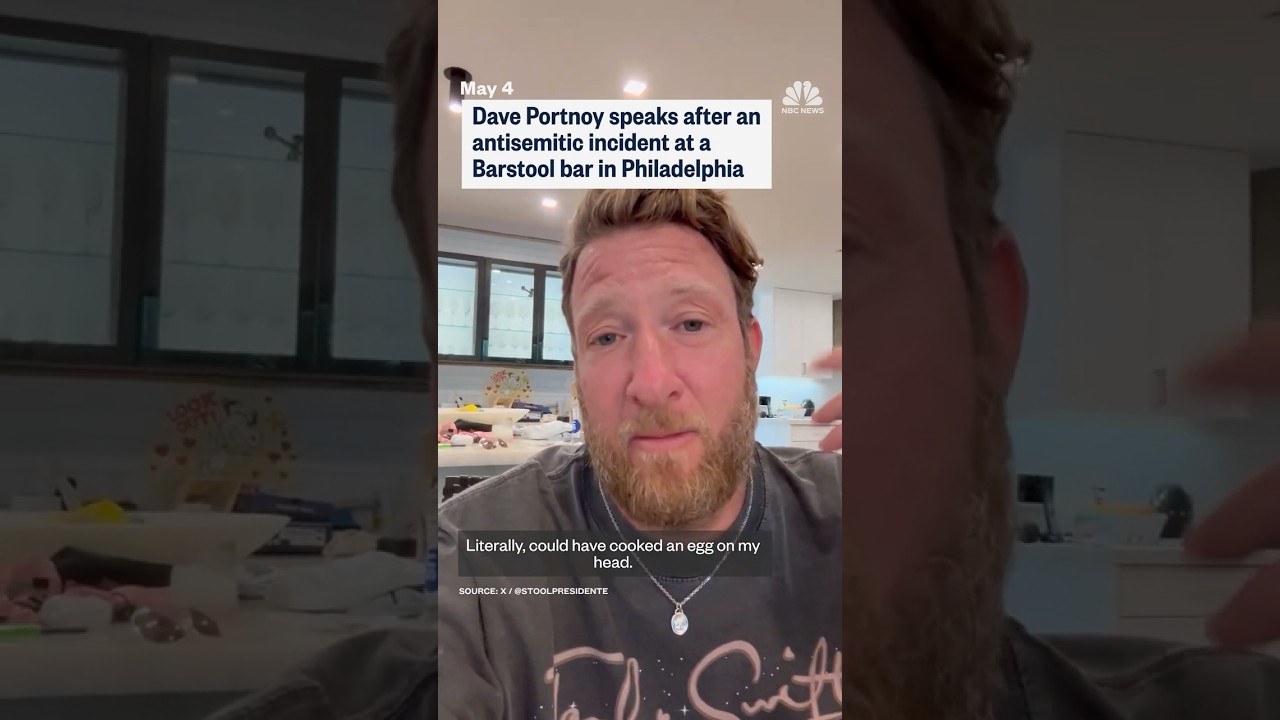 Dave Portnoy speaks about antisemitic incident that took place at one of his bars