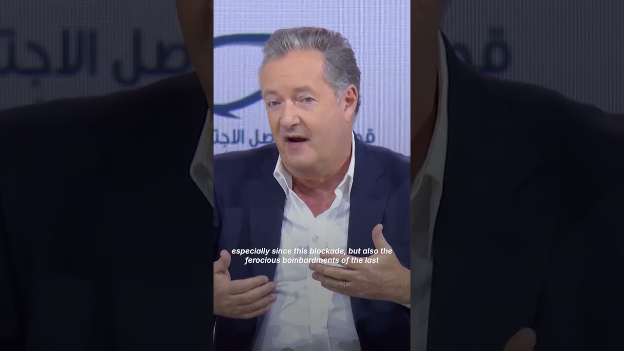 Piers Morgan: Israel should let foreign media into Gaza